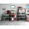 KETER Estante de 5 níveis Fused 122,1x45,7x197,2cm preto