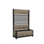 KETER Vaso Deco Tulip 110L 2-Rhombus Mesh tom freixo