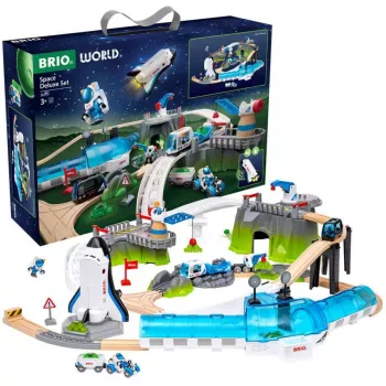 RAVENSBURGER World - Space Deluxe Conjunto de comboio