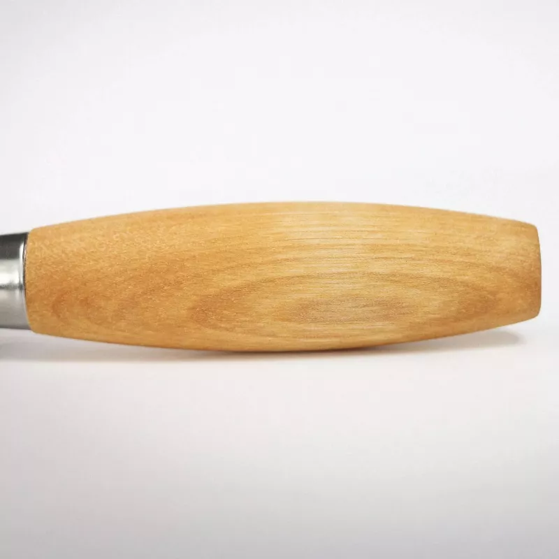 Morakniv faca de gancho faca de entalhe 13385 aço inoxidável bétula oleada destro