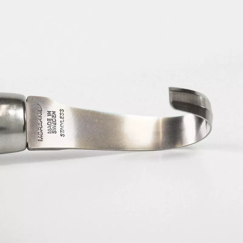 Morakniv faca de gancho faca de entalhe 13385 aço inoxidável bétula oleada destro
