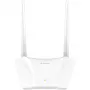 D-Link S03/E router Wi-Fi N300, 2,4 GHz, 300 Mbps, 4x LAN, preto