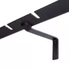 Suporte de parede Manfrotto 027 para 8 tripés, alumínio, preto