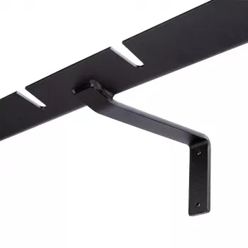 Suporte de parede Manfrotto 027 para 8 tripés, alumínio, preto