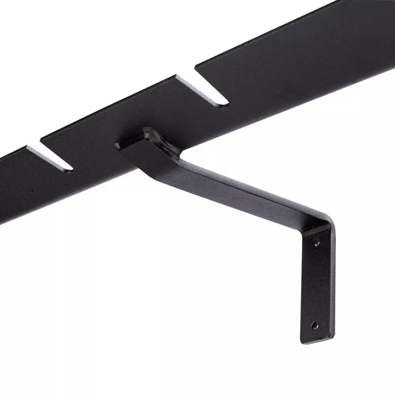 Suporte de parede Manfrotto 027 para 8 tripés, alumínio, preto