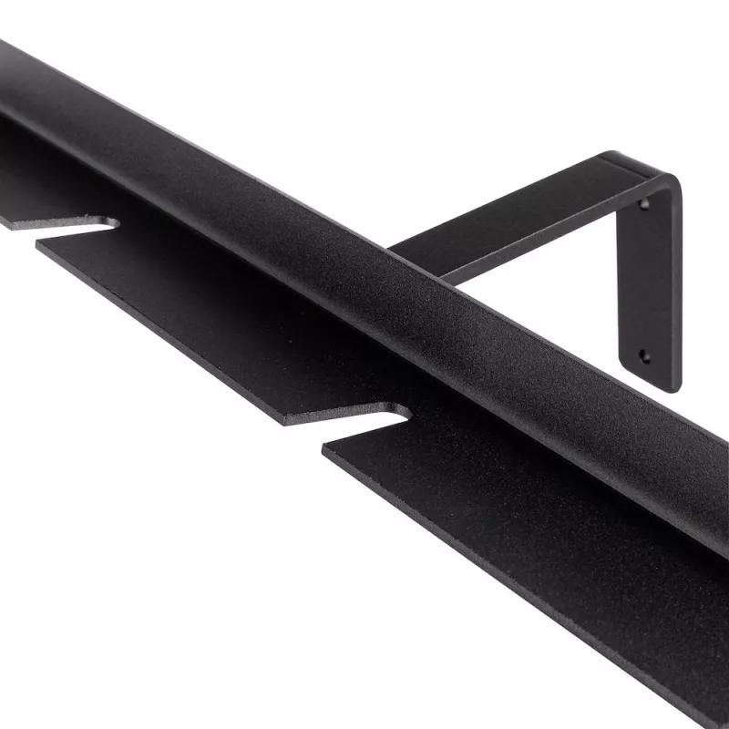 Suporte de parede Manfrotto 027 para 8 tripés, alumínio, preto