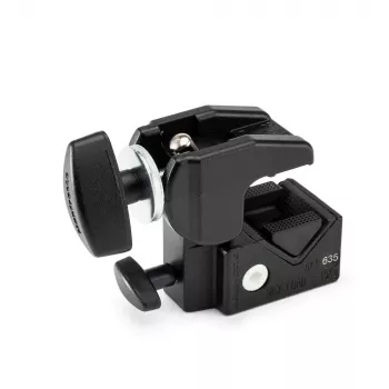 Alicate de alumínio Manfrotto Super Clamp 635 Quick Action 15kg com abertura de maxilas de 55mm