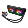 Kit de refrigeração líquida AIO Thermalright Aqua Elite V6 RGB - 240mm (preto)