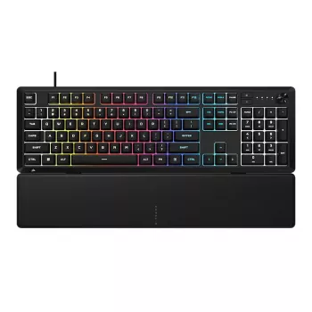 Teclado gaming com fio CORSAIR SKIFF 100 com iluminação RGB de 10 zonas preto