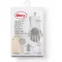 Luvas de limpeza de silicone MERY 2 unidades 34,5x15,5x2,6cm cinzento-claro