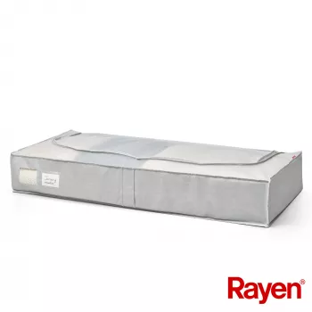 Caixa de roupa RAYEN Premium cinzento 103x16x45cm