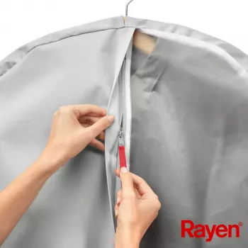 Saco de roupa RAYEN S Premium cinzento 60x100cm