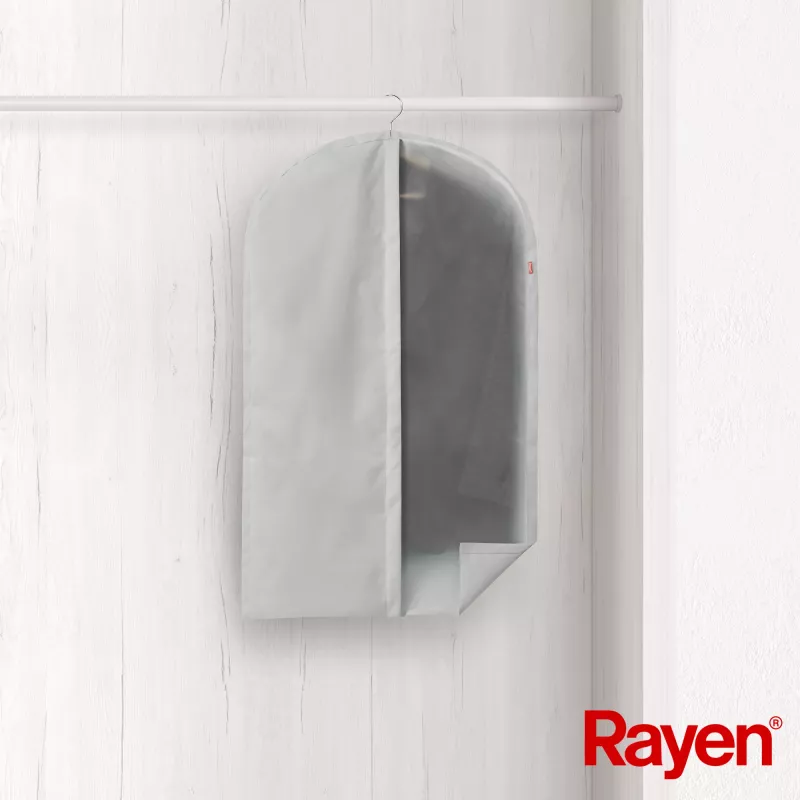 Saco de roupa RAYEN S Premium cinzento 60x100cm