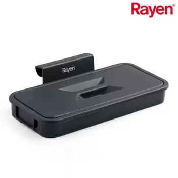 Suporte para sacos de lixo RAYEN para porta de armário 24,5 x 13,5 x 5,5 cm