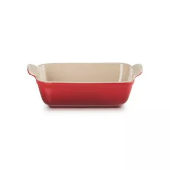 LE CREUSET Assadeira retangular Heritage grés 19x14cm / 1,1L vermelho