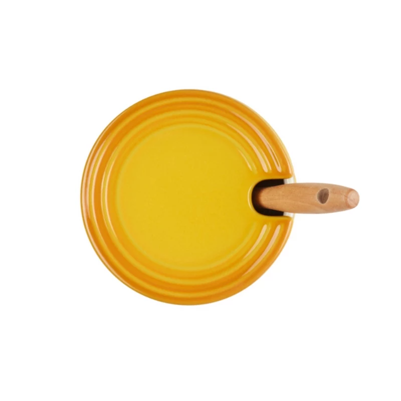 LE CREUSET Pote de mel com colher 420 ml grés amarelo