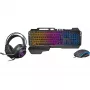 YENKEE YGS 01 INFERNO Conjunto gaming 3-em-1 - Teclado, rato, headset | Retroiluminação LED Rainbow