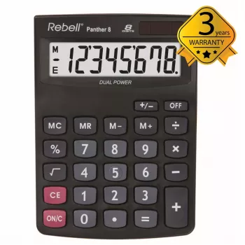 Calculadora de secretária Rebell PANTHER 8