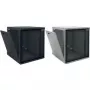 LogiLink W09A54B armário de parede SOHO de 19" 9U, 540x550 mm, flatpack, preto