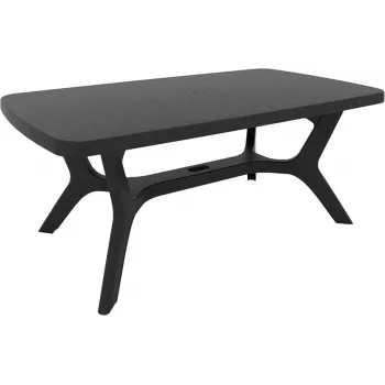 Keter Baltimore Mesa de jardim cinzento-antracite 29202808939