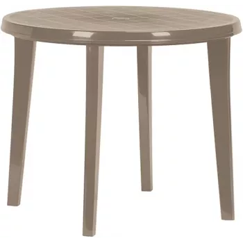 KETER Mesa de jardim Lisa bege