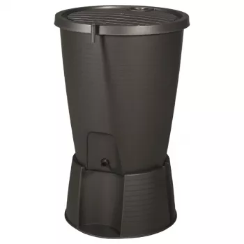 KETER Depósito de água da chuva Indigo + base 200L cinzento