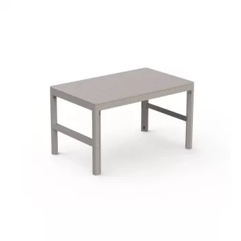Mesa de jardim KETER Lyon Table Rezolith (2 configurações) bege