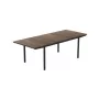 Mesa de jardim extensível KETER Deco Porto Nova extensível 160-240 nogueira/preto