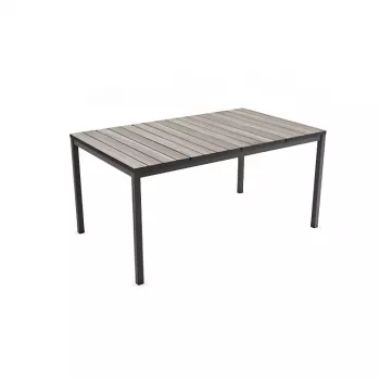 Mesa de jardim KETER Deco Porto Nova 160 cinzento/preto