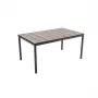Mesa de jardim KETER Deco Porto Nova 160 cinzento/preto