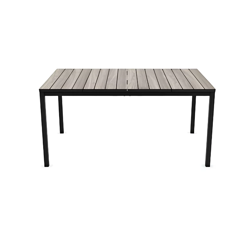 Mesa de jardim KETER Deco Porto Nova 160 cinzento/preto