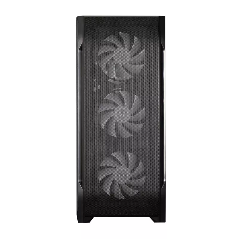 Caixa de PC Zalman N7 PLUS V2 ATX Midi-Tower, 7 ventoinhas ARGB de 120 mm, vidro temperado, preto