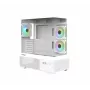 Caixa de PC Zalman CHRONIX V2 White ATX Mid Tower com 3 ventoinhas ARGB de 120mm e painel lateral em vidro temperado