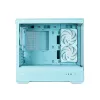 Caixa de PC Zalman P30 V2, mATX Mini-Tower, 3 ventoinhas ARGB de 120 mm, menta