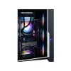 Caixa de PC Zalman D40F, ATX Mid Tower, 7 ventoinhas FRGB de 120 mm, preto