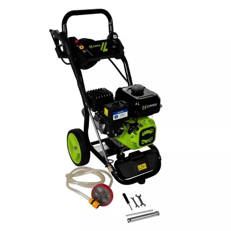 Lavadora de alta pressão a gasolina Zipper ZI-BHDR180 180 bar 540 L/h 6,5 PS