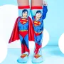 Meias altas de criança MADMIA Socken Superman capa braço 3D DC Comics / Ms001