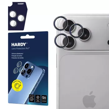 3MK PROTECTION Apple iPhone 18 Pro / 18 Pro Max – HARDY Lens Protection Pro Preto