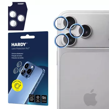 3MK PROTECTION Apple iPhone 18 Pro /18 Pro Max – HARDY Lens Protection Pro Azul-claro