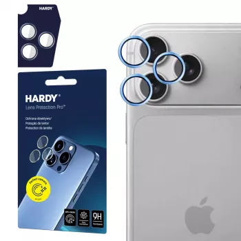 3MK PROTECTION Apple iPhone 18 Pro /18 Pro Max – HARDY Lens Protection Pro Azul-claro