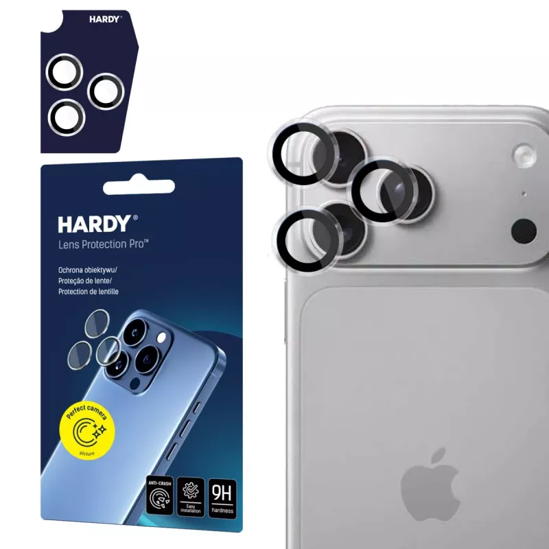 3MK PROTECTION Apple iPhone 18 Pro / 18 Pro Max – HARDY Lens Protection Pro Transparente