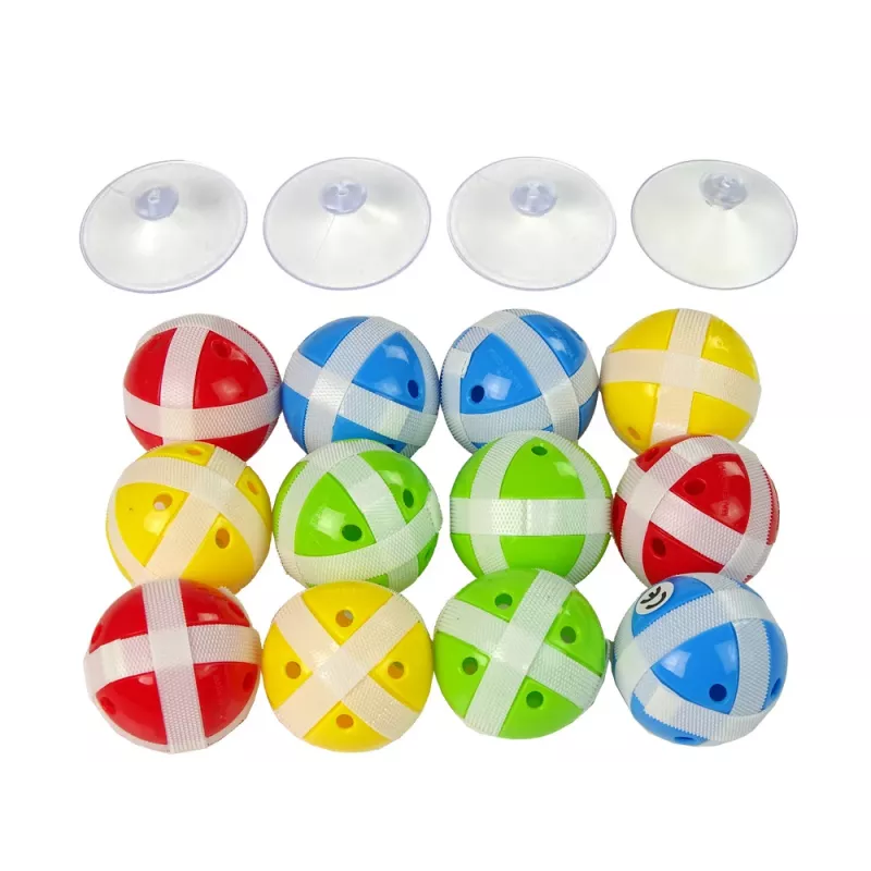 LEAN TOYS Conjunto de dardos 36 cm alvo com bolas de velcro
