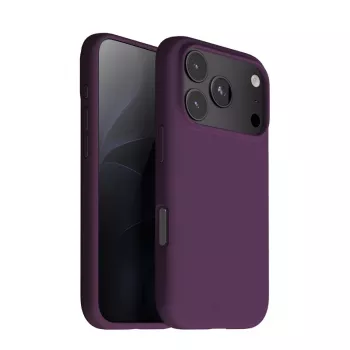 Crong Color Cover Magnetic - capa MagSafe iPhone 18 Pro / 17 Pro (ameixa)