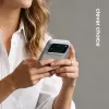 Crong Color Cover Magnetic - capa MagSafe iPhone 18 Pro / 17 Pro (cinzento)