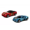 LEAN TOYS Pista de corrida 2 carros Top Turbo Luzes 7,6 m de comprimento