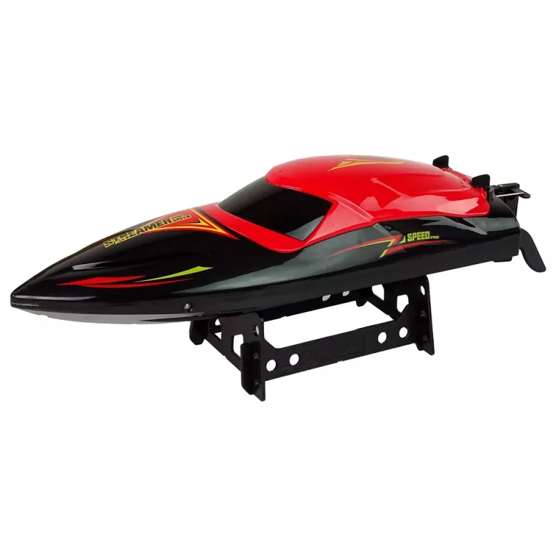 LEAN TOYS Barco a motor R/C 2,4G Vermelho 35 KM/H
