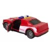 LEAN TOYS Carro de bombeiros 1:14 com luz e som, Vermelho