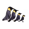 LEAN TOYS Peluche mascote Pinguim-imperador 25 cm
