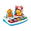 LEAN TOYS Piano colorido com animais para crianças pequenas