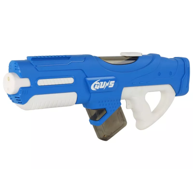 LEAN TOYS Pistola de água grande azul 750ml com óculos de proteção